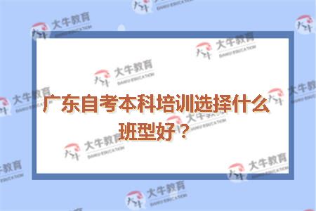 广东自考本科培训