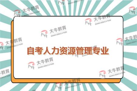 自考人力资源管理专业